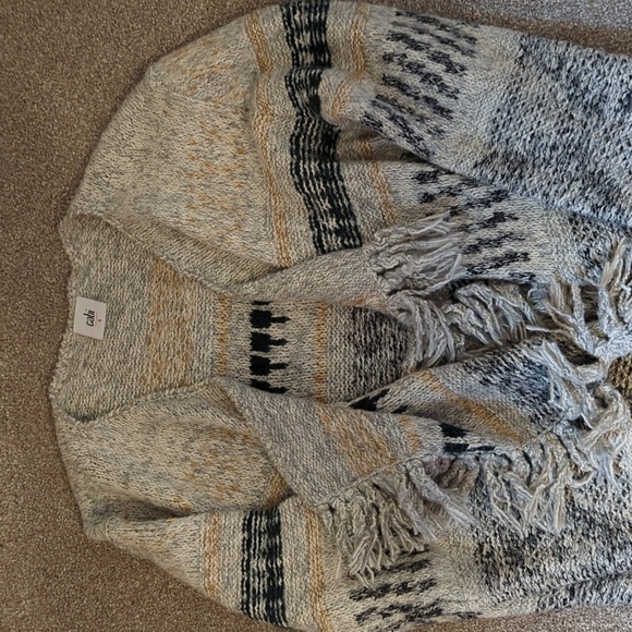 CAbi Shetland Cardigan Western Style S - Picture 2 of 3